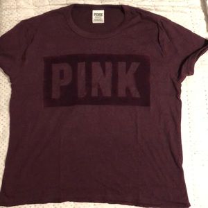 PINK Maroon Shirt